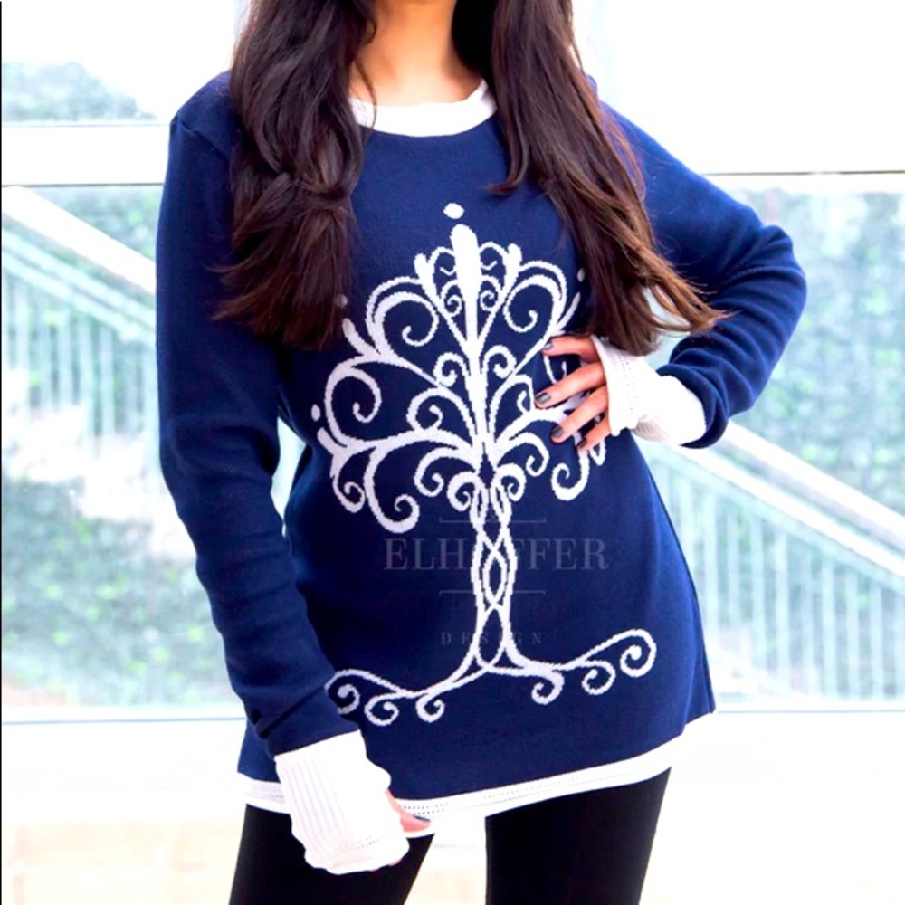 Elhoffer Design Tree of Kings Sweater